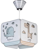 Dalber D-75122 - Children's Chandelier on a Cable BABY ZOO 1xE27/60W/230V - Chandelier