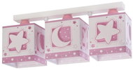 Dalber 63233NS - Children's Ceiling Lamp MOON LIGHT 3xE27/60W/230V Pink - Wall Lamp