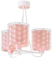 Dalber 41007S - Children's Chandelier DOTS 3xE27/60W/230V - Chandelier