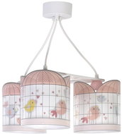 Dalber D-71284- Children's Chandelier LITTLE BIRDS 3xE27/60W/230V - Chandelier