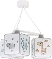 Dalber D-75124 - Children's Chandelier BABY ZOO 3xE27/60W/230V - Chandelier