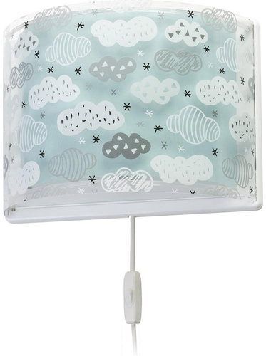 Dalber D-41418H - Children's Wall Light - CLOUDS, 1xE27/60W/230V - Wall Lamp - Main image