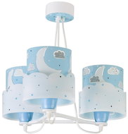 Dalber 61237T - Children's Chandelier MOON 3xE27/60W/230V - Chandelier