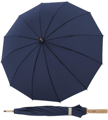 Doppler Nature Long Bamboo Deep Blue - Umbrella - Main image