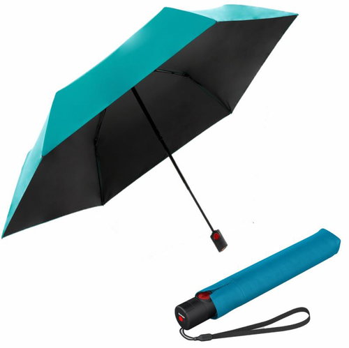 Knirps U.200 TURQUOISE with Black - Umbrella - Main image