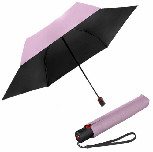 Knirps U.200 Rose with Black - Umbrella - Main image