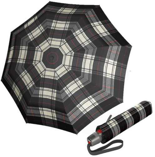Knirps T.200 Check Black & White - Umbrella - Main image