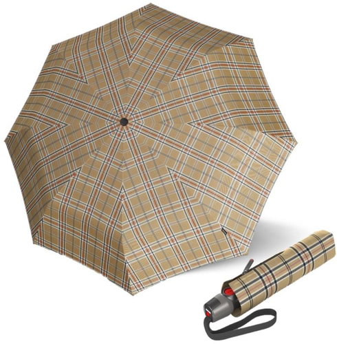 Knirps T.200 Check Beige - Umbrella - Main image