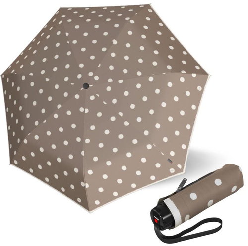 Knirps T.020 Dot Art Taupe - Umbrella - Main image