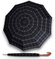 Knirps T.771 Long Check Navy - Umbrella