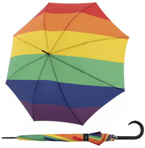 Doppler Modern Art Pride Rainbow - Umbrella - Main image