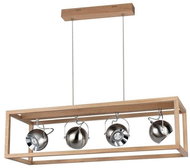 LED Chandelier on Cable ROY 4xGU10/5W/230V - Chandelier