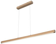 LED Stmívatelný lustr na lanku SMAL LED/18W/230V dub - Lustr