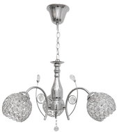 Crystal Chandelier on Cable FLORALA 3xE27/60W/230V - Chandelier