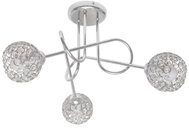 Crystal Surface-mounted Chandelier OXFORD 3xE27/60W/230V - Chandelier
