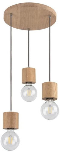 Chandelier on Cable TRONGO 3xE27/60W/230V - Chandelier - Main image