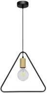 Chandelier on Cable CARSTEN 1xE27/60W/230V Matt Oak - Chandelier