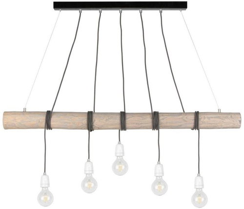 Chandelier on Cable TRABO 5xE27/60W/230V - Chandelier - Main image