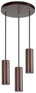 LED Chandelier on Cable PIPE 3xGU10/5W/230V - Chandelier