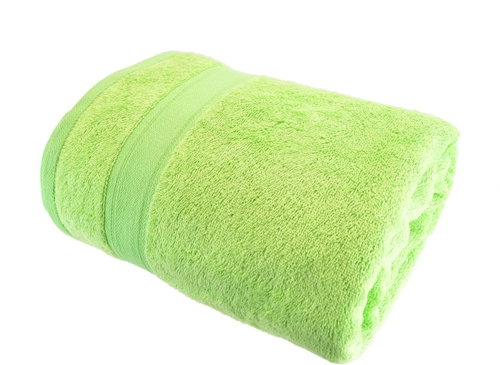 Dommio bamboo towel 100×150 cm light green - Bath Towel - Main image