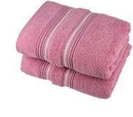 Dommio Towel Stripe pink 50×90 cm - Towel