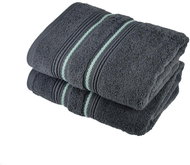 Dommio Towel Stripe grey 50×90 cm - Towel