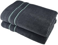 Dommio Towel Stripe grey 70×140 cm - Towel