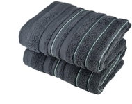 Dommio Towel Stripes grey 50×90 cm - Towel