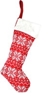 DOMMIO Christmas decoration - knitted stocking, 45 × 11 cm - Christmas Decoration