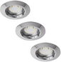 Mennyezeti lámpa Rabalux Beépíthető fürdőszobai LED lámpa szett, 3×GU10-LED/ 3 W, IP44 - Stropní světlo