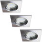 Mennyezeti lámpa Rabalux Beépíthető LED lámpa szett, 3×GU10-LED/ 3 W/ 230 V, IP44 - Stropní světlo