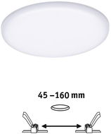 Paulmann 92389 - LED/17W IP44 Koupelnové podhledové svítidlo VARIFIT 230V - Stropní světlo