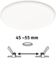 Paulmann 92387 - LED/4,5W IP44 Koupelnové podhledové svítidlo VARIFIT 230V - Stropní světlo