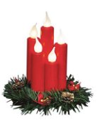 Markslöjd 704017 - LED Christmas candle holder HANNA 5xE10/0,06W/230V - Electric Christmas Candlestick