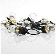 Markslöjd 703181 - LED Christmas outdoor chain DAKKE 10xLED 7,5m IP44 warm white - Light Chain
