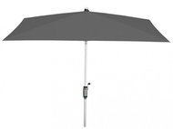 KNIRPS Automatic 260 × 165 cm - garden parasol dark grey - Sun Umbrella