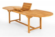 DOPPLER Stůl zahradní, rozkládací TAMAN FSC® 240/300 × 100 cm - Zahradní stůl
