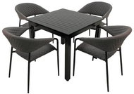 DOPPLER Garden furniture set EXPERT 90 × 90 MELIA LIKATEX 4+1 - Garden Furniture