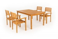 DOPPLER Garden furniture set TAMAN 150 × 100 TAMAN 4 FSC® 4+1 - Garden Furniture