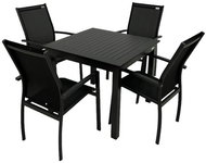 DOPPLER Garden furniture set EXPERT 4+1 anthracite - Garden Furniture