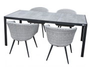 DOPPLER Garden furniture set BERGAMO VERONA 4+1 - Garden Furniture