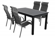DOPPLER Garden furniture set EXPERT MIAMI 4+1 - Garden Furniture