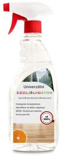 Ecoliquidator Universal Orange 500 ml Sprayer - Cleaning Agent - Main image