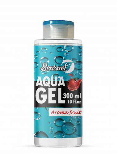 Sensuel Lubricating Aqua Gel Aroma Fruit 300 ml - Gel Lubricant - Main image