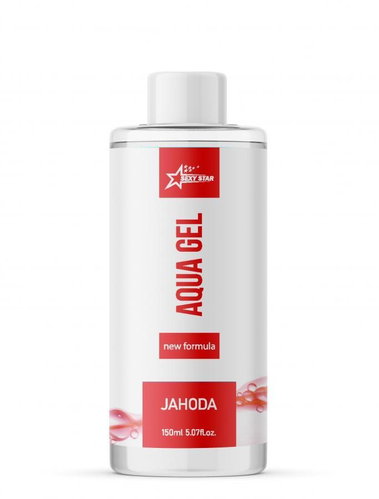 Sexy Star Aqua Lubricating Gel Strawberry 150 ml - Gel Lubricant - Main image