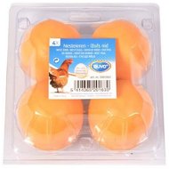 DUVO+ – Plastové podkladové vajcia pre hydinu 4,6 × 4,6 × 5,7 cm 4 ks - Doplnok pre vtáky