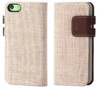  PureGear Fabfolio iPhone 5C Oatmeal  - Phone Case
