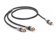 Eagle Cable Deluxe II 3.5mm Jack Male to 2x RCA Male cable 0.8m - AUX Cable
