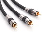 AUX Cable Eagle Cable Deluxe II Y-subwoofer cable 3m - Audio kabel