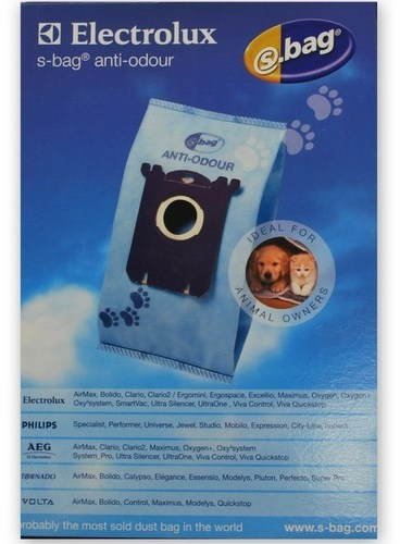 ELECTROLUX E203B ANTI ODOUR S-Bag Vacuum Cleaner Bags for Pet